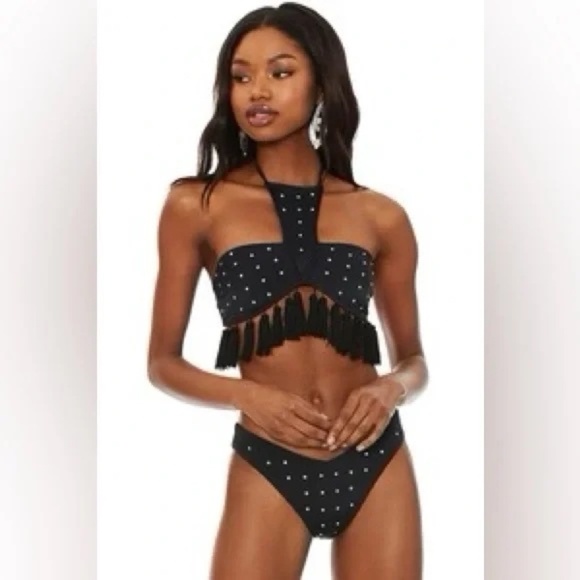 New! Beach Riot Quartz Top Vanessa Crystal Bottom 31428 - Picture 4 of 10